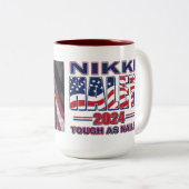 Nikki HaleyタフN ails ツートーンマグカップ (正面右)