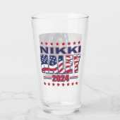 Nikki Haley社長2024年 タンブラーグラス (裏面)