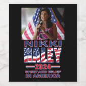 Nikki Haley - 2024 ワインラベル (シングルラベル)