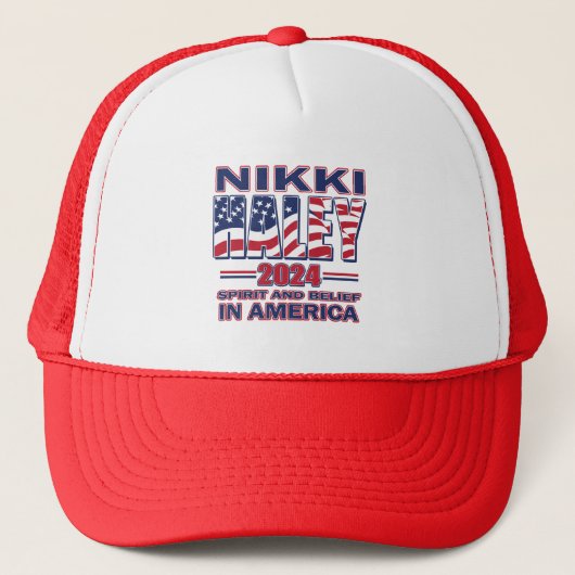 Nikki Haley - For President 2024 キャップ (正面)