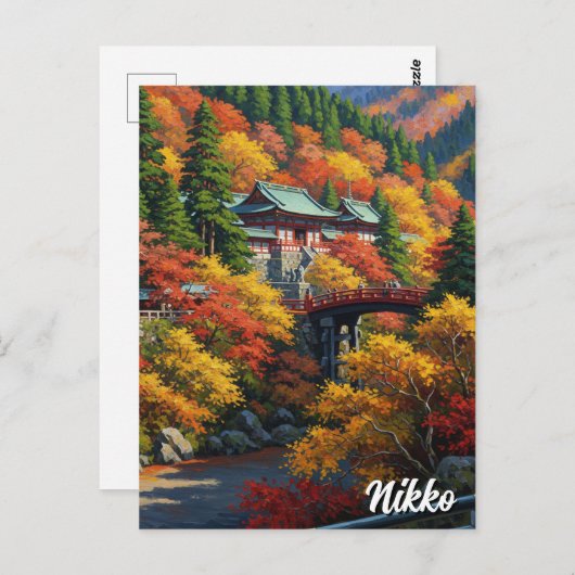 Nikko Japan Travel ポストカード (正面/裏面)
