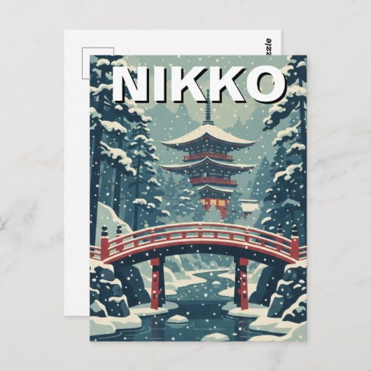 Nikko Japan Travel ポストカード (正面/裏面)
