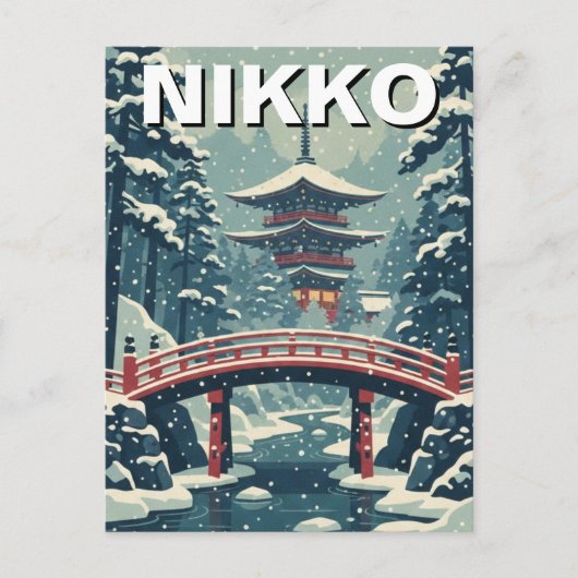 Nikko Japan Travel ポストカード (正面)