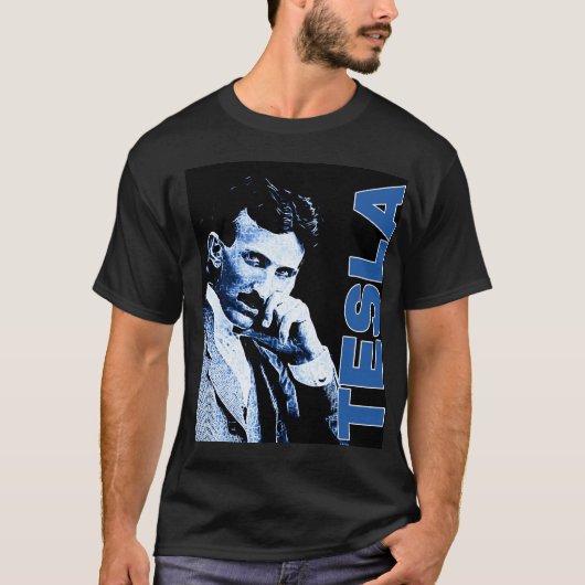 Nikloa TeslaのTシャツ Tシャツ (正面)