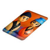 NIKO AND HANA PHOTO MAGNET.   マグネット (左側)