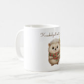 Niko Igel Kuschelzeit Weihnachten コーヒーマグカップ (正面左)