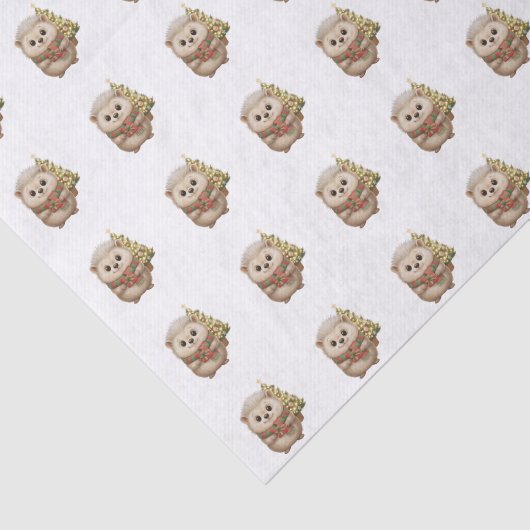 Niko Igel sanft beige weihnachtlich 薄葉紙 (詳細)