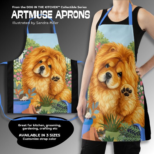 NIKO the Chow All-Over Print Apron エプロン