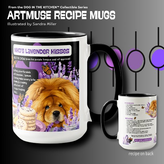 NIKO the Chow Art Muse Recipe  マグカップ
