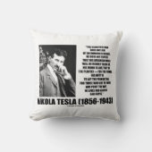 Nikola Teslaの科学者は即座に狙わない クッション (正面)