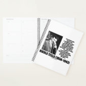 Nikola Teslaの科学者は即座に狙わない プランナー手帳 (ディスプレー)