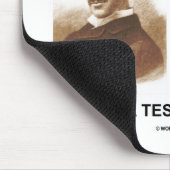 Nikola Tesla未来が真実を語る引用文 マウスパッド (コーナー)