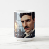 Nikola Tesla コーヒーマグカップ (中央)