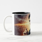 Nikola Tesla ツートーンマグカップ (左)