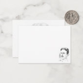 Nikola Tesla Drawing Blank All Occasion ノートカード (正面/裏面インサイチュ)