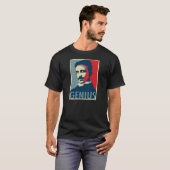 Nikola Tesla Obama Tシャツ (正面フル)