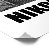 Nikola Tesla Our Machinery Will Be Driven By Power ポスター (角)