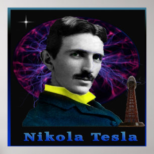 Nikola Tesla poster ポスター