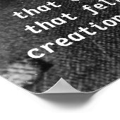 Nikola Tesla Quote ポスター (角)