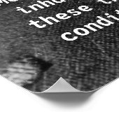 Nikola Tesla Quote ポスター (角)