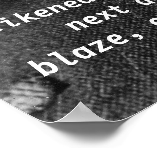 Nikola Tesla Quote ポスター (角)