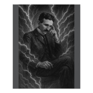 「Nikola Tesla - The Electric Mind」ポスター ポスター