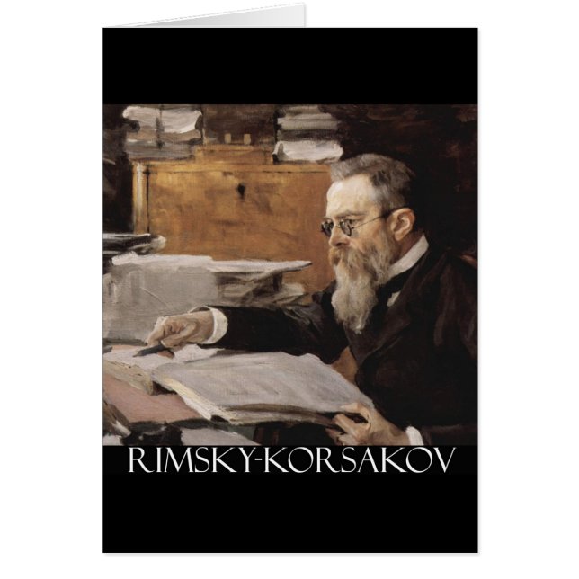 Nikolai Rimsky-Korsakov項目 (正面)