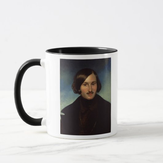 Nikolay Gogol 1841年のポートレート マグカップ (左)