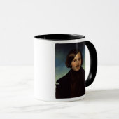 Nikolay Gogol 1841年のポートレート マグカップ (正面右)