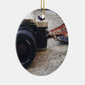 Nikonのフィルムのカメラ セラミックオーナメント (右)