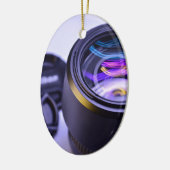 Nikonの写真撮影のカメラ セラミックオーナメント (左)