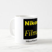 Nikonはマグを撮影します コーヒーマグカップ (正面左)