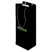 NILBOGトロール2ホラー映画 ワインギフトバッグ (裏面アングル)