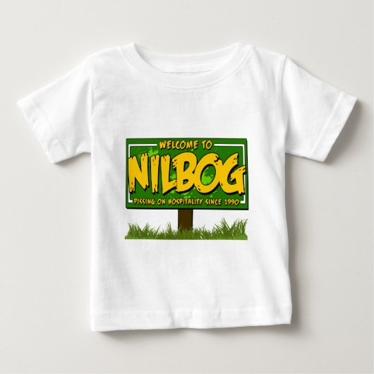 nilbog ベビーTシャツ (正面)