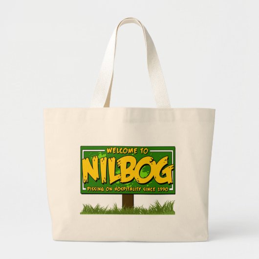 nilbog ラージトートバッグ (正面)