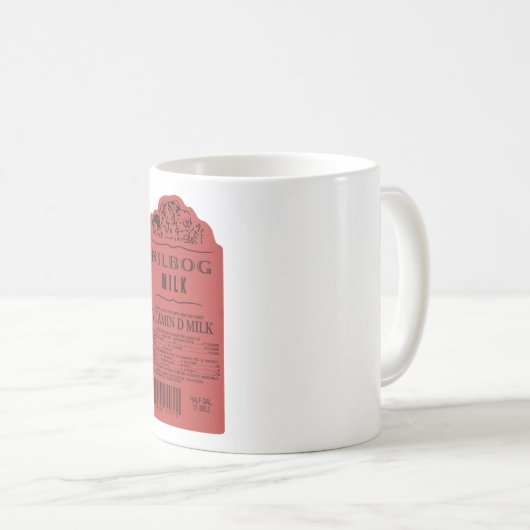 Nilbog Milk Coffee Mug コーヒーマグカップ (正面右)