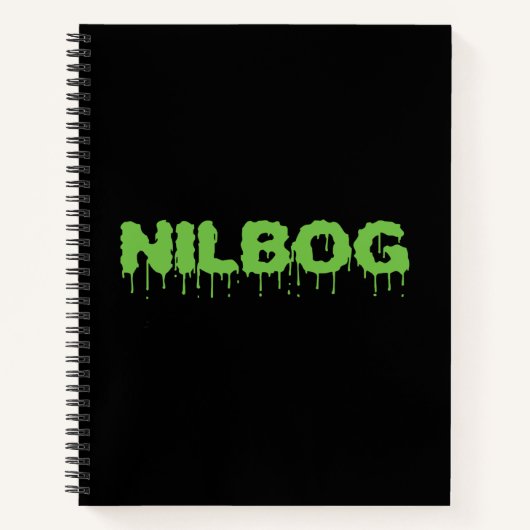 NILBOG Troll 2スパイラルノートブック ノートブック (正面)