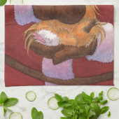 Nile the Gift  プレゼントはモルモット キッチンタオル (折り畳み)