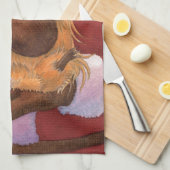 Nile the Gift  プレゼントはモルモット キッチンタオル (四つ折り)