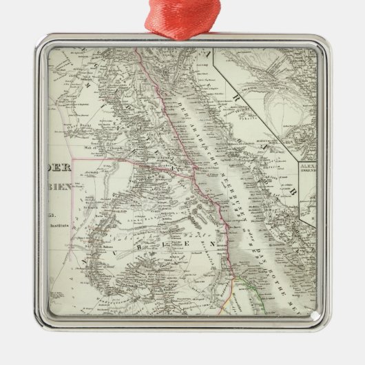 Nillander -ナイル、アフリカ メタルオーナメント (正面)