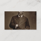 NilsアードルフエリックNordenskjold (1832-1901年)、fr男爵 名刺 (裏面)