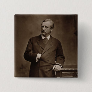 NilsアードルフエリックNordenskjold (1832-1901年)、fr男爵 缶バッジ