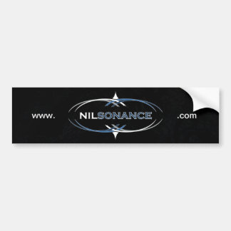 nilsonanceのロゴのバンパーステッカー バンパーステッカー