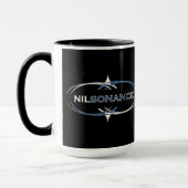 nilsonanceのロゴのマグ マグカップ (左)