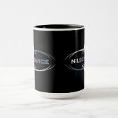 nilsonanceのロゴのマグ マグカップ (中央)
