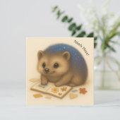 Nimスクラップブックカスタマイズ可能な心地よいシリーズカード (スタンド正面)