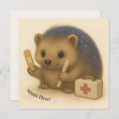 Nimプリフレンズカスタマイズ可能な心地よいシリーズカード (正面/裏面)