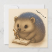 Nim仕訳帳カスタマイズ可能な心地よいシリーズカード (正面)