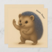 Nim Does Tai Chiカスタマイズ可能な心地よいシリーズカード (正面/裏面)