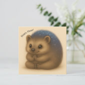 Nim Does Yogaカスタマイズ可能な心地よいシリーズカード (スタンド正面)